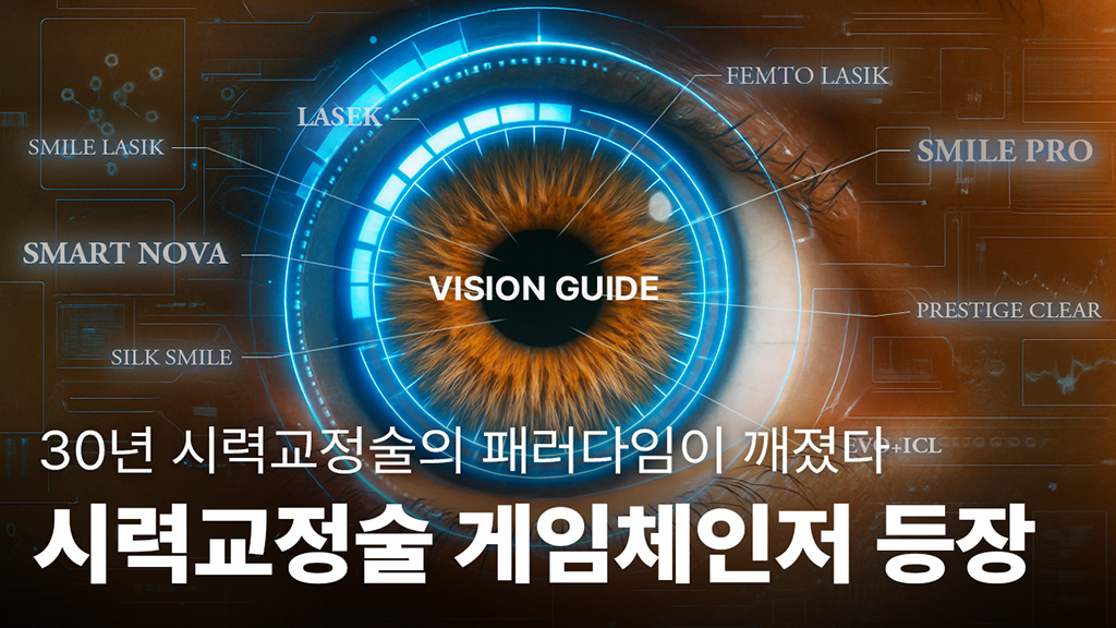 한국에서 이루어진 시력교정술 업계의 큰 변화 [비전가이드] 글로벌 런칭